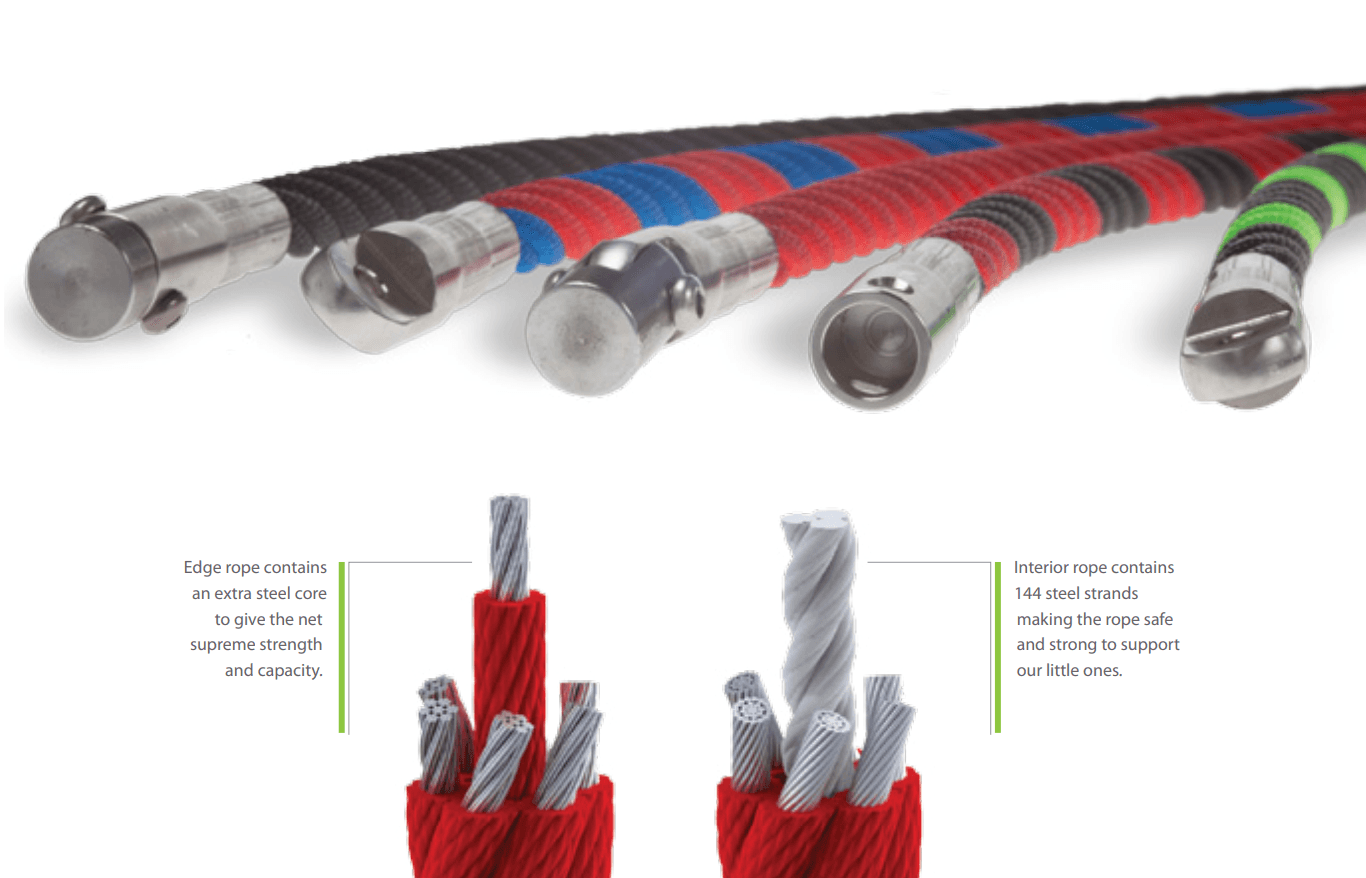Safety First: Importance of Rope Material in Playgrounds with Rope Structures