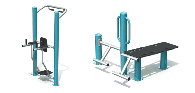 Six benefits for our body that outdoor fitness equipment offers