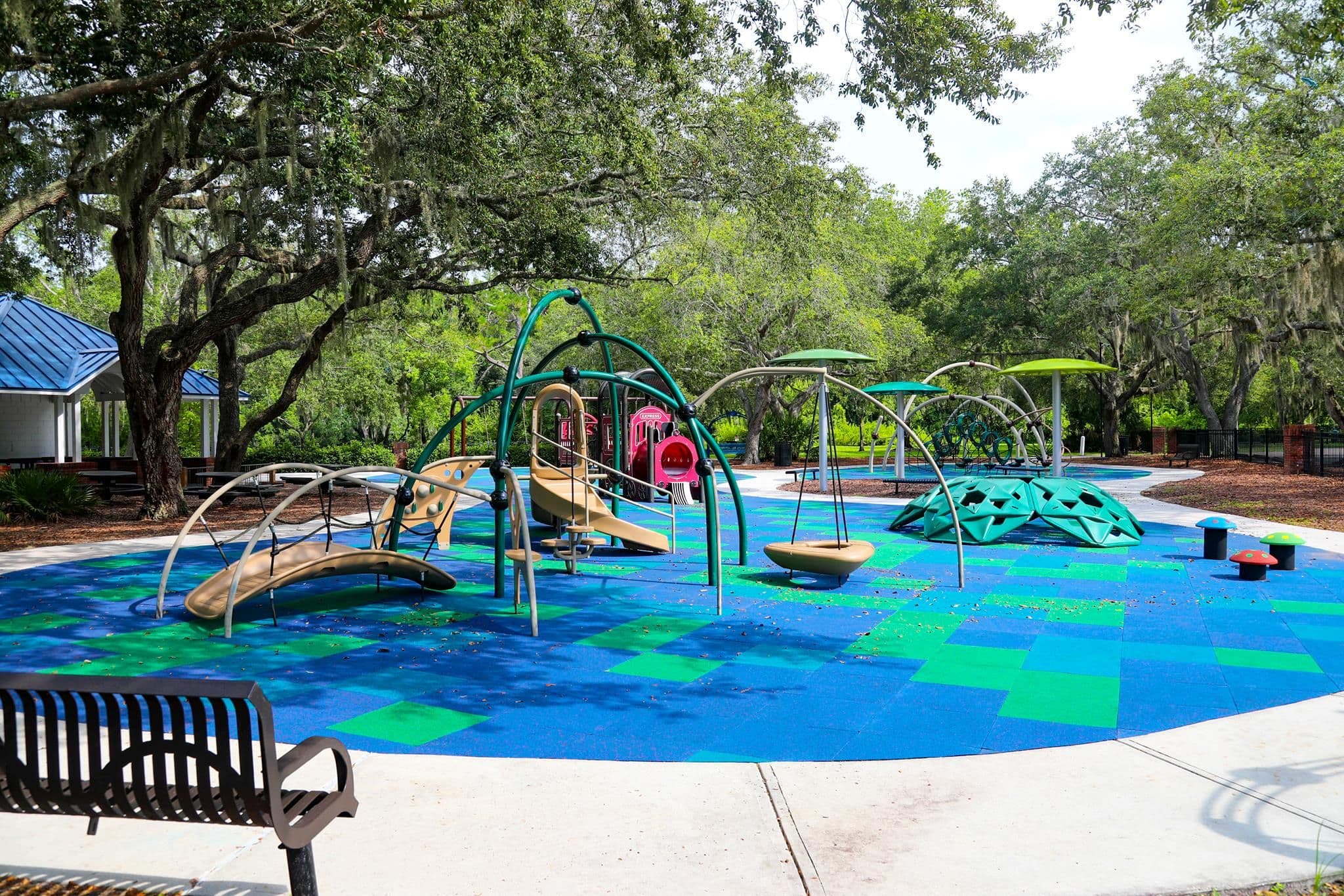 What is the best surface for a playground?