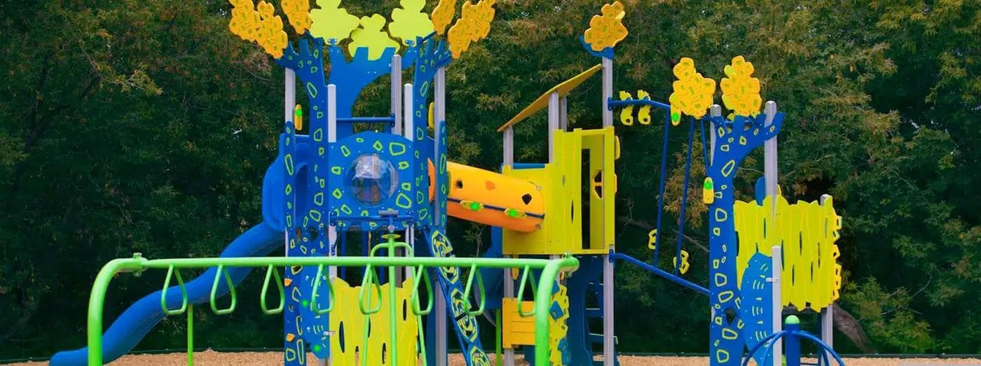 Playground equipment for ages 0–5