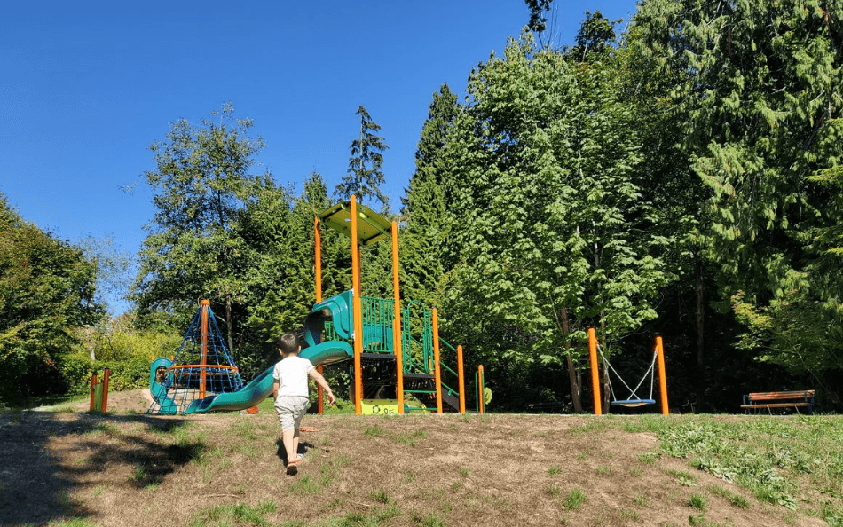 Importance of equipment specific for ages in playgrounds