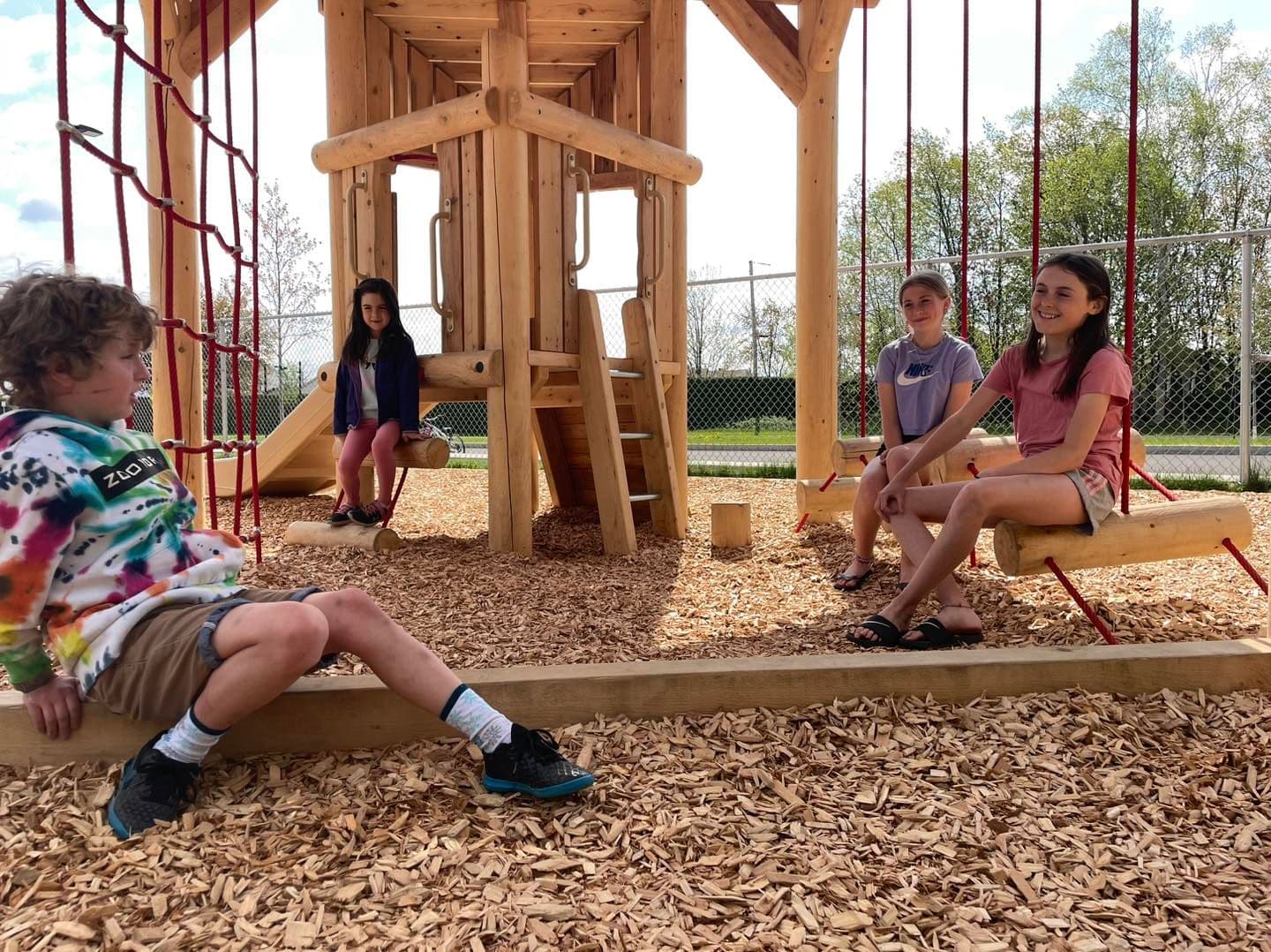 Wooden Playgrounds in Canada: The Benefits of Creating Natural and Thematic Play Spaces