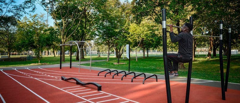 Outdoor gyms