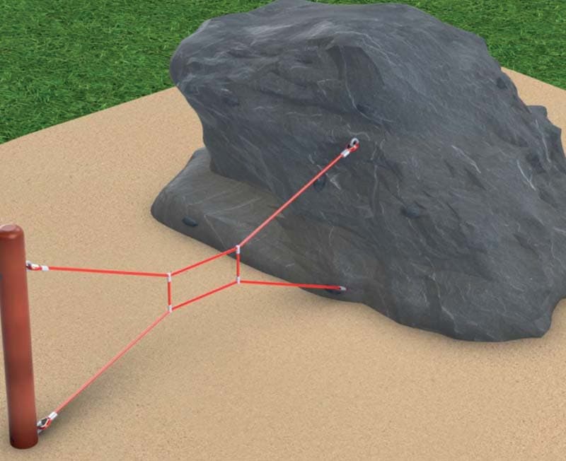 Option 2 : Rope crossing