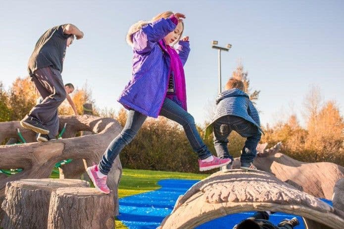 Importance of play boulders for the development of balance and spatial intelligence of children