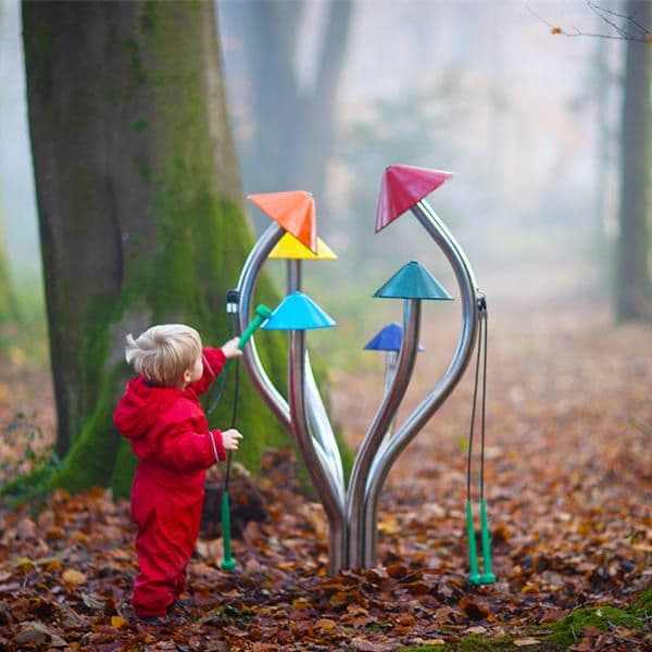 Outdoor musical instruments