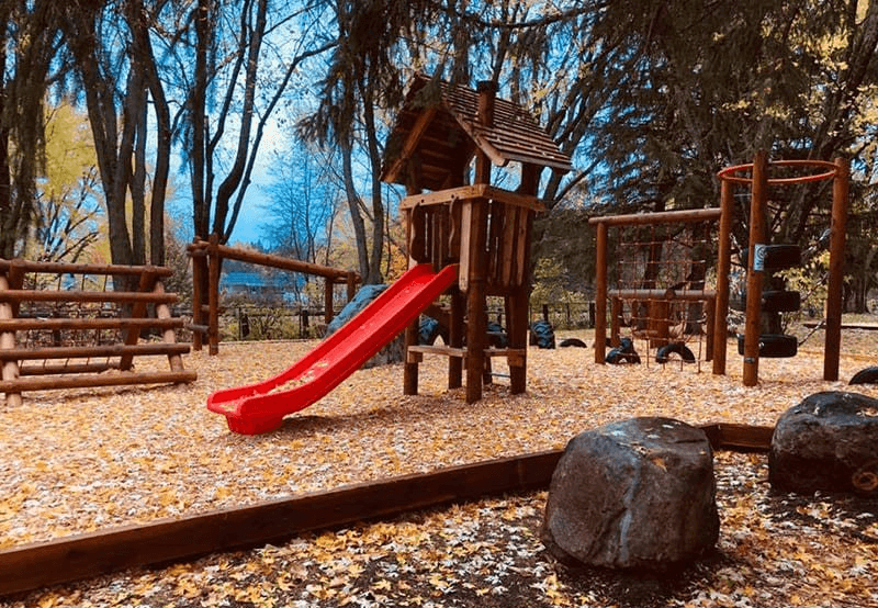 Educational values that are developed in natural playgrounds