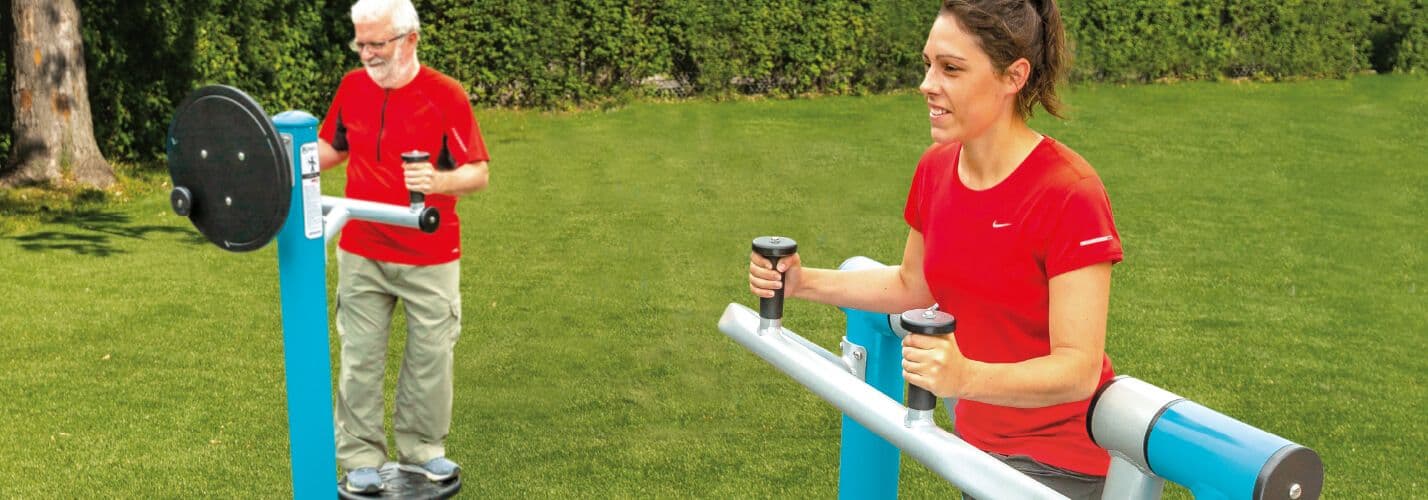 Create an outdoor environment that engages adults